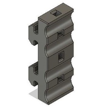 4020 4040 Slot Extrusion Kabel Anker Profile Clip Halter Unterstützung Management 3d_printer_accessories 3d print model - Mito3D