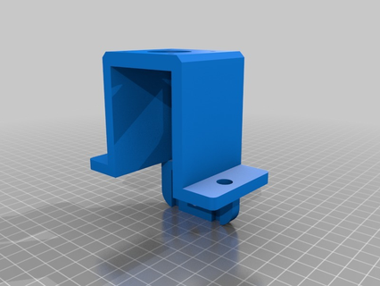 4040 nema17 support axe 3d print model - Mito3D