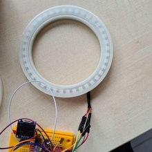 40 led ring chassis ws2812 3d print model - Mito3D