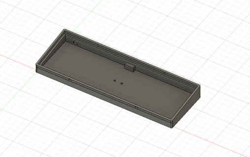 40 ortolinear teclado caso bainha prato mecânico 3d print model - Mito3D
