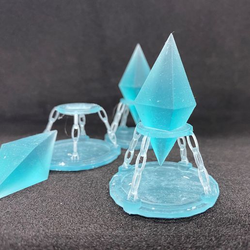40k crystal objective marker 3D print model - Mito3D