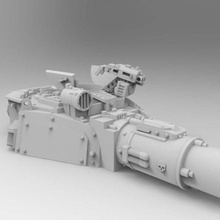 40k pintle storm bolter game toy accessories warhammer leman russ imperial guard astra militarum 3d print model - Mito3D