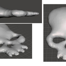 40k cráneo 3d print model - Mito3D