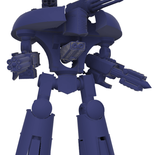 40k petit titan siège de jeu warhammer adeptus titanicus état 3D print model - Mito3D