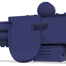 40k small titan wall lord hellstorm cannon game warlord adeptus titanicus warhammer 3d print model - Mito3D