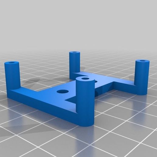 40mm parametrisch pcb montieren Werkzeug angepasst Elektronik 3D print model - Mito3D