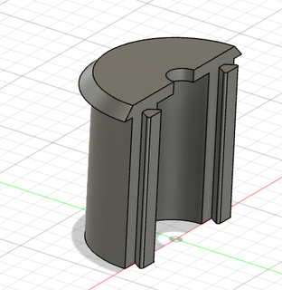 40mm cavo ghiandola cablata cache passaggio finire assemblaggio 3d print model - Mito3D