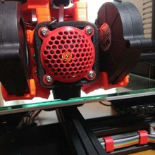 40mm fan konveks ızgara aracı 3d yazıcı parçaları 3d print model - Mito3D