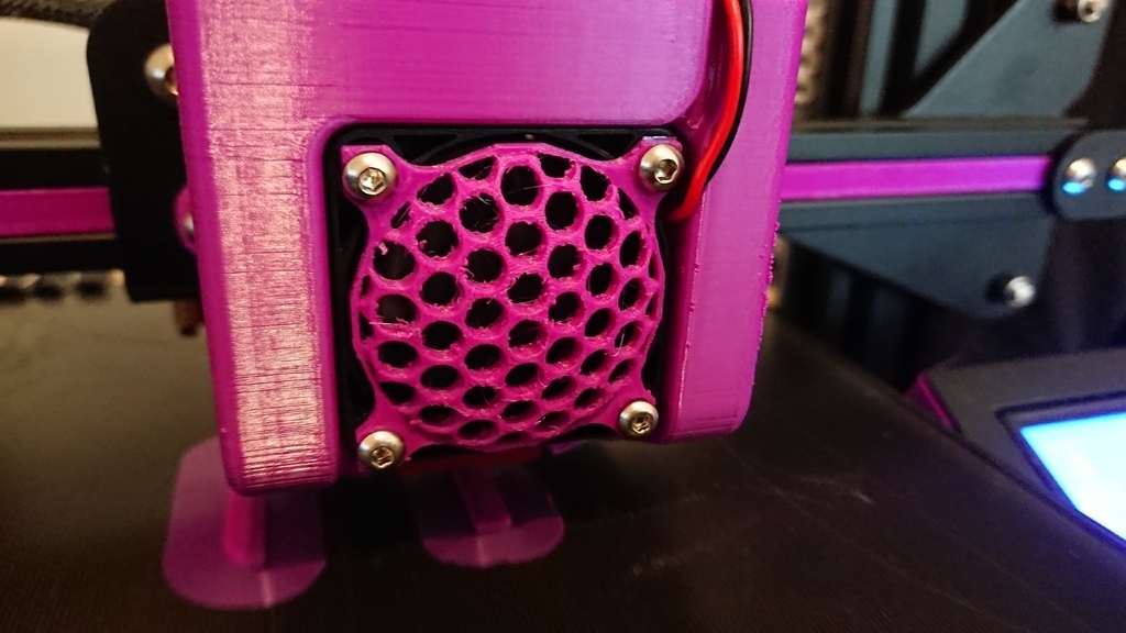 40mm hayran ızgara tripofobi örtmek kılıf 3d yazıcı Aksesuarlar 3D print model - Mito3D