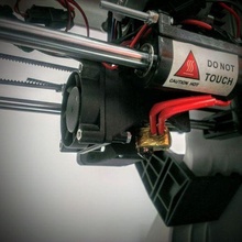 40mm Ventilator Leichentuch Roboter 3d hotend montieren Extruder Hexagon heiß robo3d 3d_printer_parts 3d print model - Mito3D