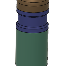 40mm grenade boîte récipient gadget 40mmm 3d print model - Mito3D