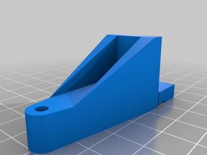 42mm hypercube evolution bed bracket customized 3d printer parts 3d print model - Mito3D