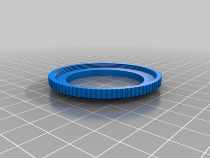 43-52mm step-up ring remixed froland's filter adapters Gadget customized camera 3d print model - Mito3D