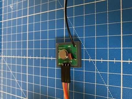 433 mhz modul trasmettitore Astuccio guaina elettronica 3d print model - Mito3D