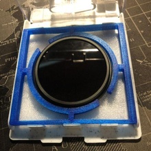 46mm tiffen filter case holder uv 3d print model - Mito3D