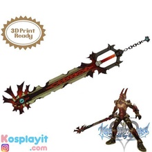 48 terra caos destripador 3d modelo impresión Listo llave espada cosplay Reino corazones nacimiento dormir juego 3d print model - Mito3D