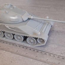 48m pojekt 100 Macarca post war tank proje oyun poli oyuncak 3d print model - Mito3D