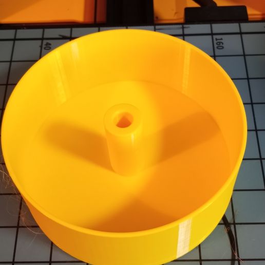 4 1 Zoll Schleifer Scheibe Halter Unterstützung 3D print model - Mito3D