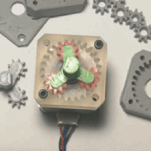 4 1 Planetengetriebe gadget Gang Zahnräder gear box arduino motor in der Robotik Roboter 3d print model - Mito3D