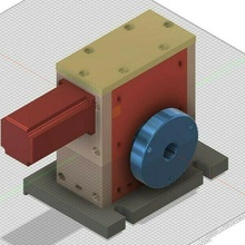 4 eje impreso 3d molienda arquitectura herramienta 3d print model - Mito3D