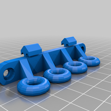 4 hole spool guide slot insertion tool filament 3d printer accessories 3d print model - Mito3D