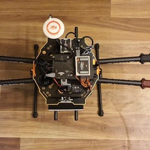 4 une esc boîte de drone gadget la quadricoptère f450 hobbywing accessoires 3d print model - Mito3D