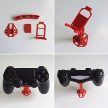 4 part dualshock support game 3d print model - Mito3D
