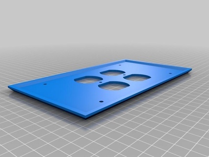 4gangbox angepasst Haushalt 3d print model - Mito3D
