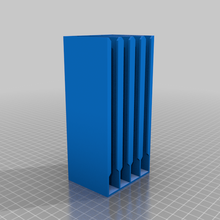 4row 40 bat aaa customized organization 3d print model - Mito3D