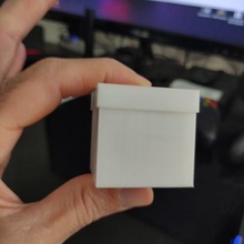 4x4 bulmaca küp Kulp destek oyun Kutu 3d print model - Mito3D