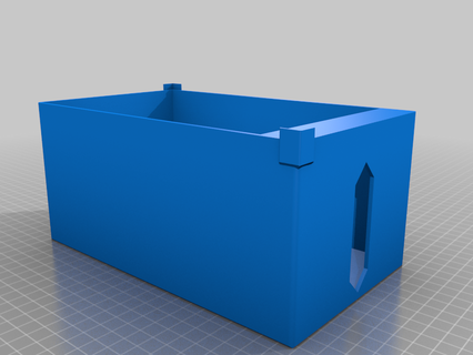4x8 bulle courrier boites boîte organisateur empilable organisation Accueil maison Bureau bureau 3d print model - Mito3D