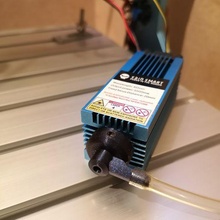 55w diode laser air assist nozzle tool sainsmart cutting 3d print model - Mito3D