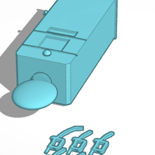 50 gas-Pumpe gadget Pumpe gas auto automotive jahrgang 3d print model - Mito3D
