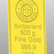500g gold Kunst 3d print model - Mito3D