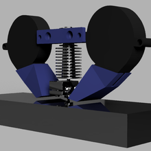 5015 fan duct e3d v6 mount tool blower 3d printer parts 3d print model - Mito3D