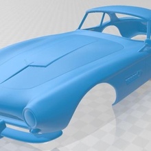 507 coupé 1959 impressão do corpo carro jogo printable o de slot scalextric tamiya rc miniz rádio controle shell rastreador deriva traxxas kyoshu axial ninco voar 1-10 1-12 1-14 1-16 1-18 1-24 1-32 3d print model - Mito3D