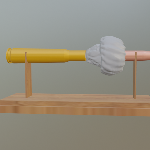 50 bmg diagrama barreto bala munição 3D print model - Mito3D