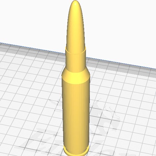 50 bmg mannequin balle balles formation 50bmg fusil 3D print model - Mito3D