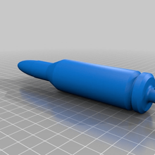 50 cal bullet keychain keychains 3d print model - Mito3D