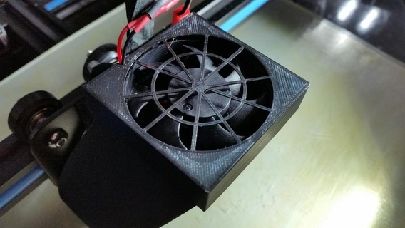 50mm fan guard - addition fang print 3d printer accessories 3d print model - Mito3D