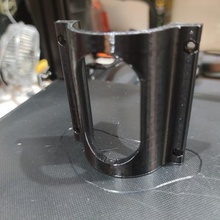 50mm frame bike holder can bottle decathlon bogus support 3d print model - Mito3D