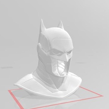 52 batman paket yeni kostüm Kostüm oyunu zırh maske kukuletası eldiven yüzgeç kopya 3d print model - Mito3D