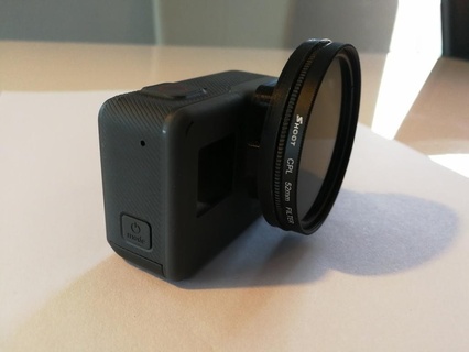 52mm filter mount gopro6 Gadget camera video gadget 3d print model - Mito3D