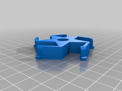 57 10 personalizado carrete cubo adaptador 3d impresora partes 3d print model - Mito3D