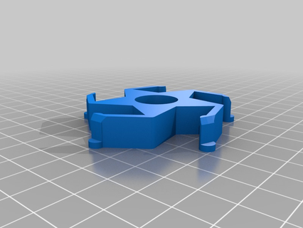 57 15 cubo adaptador personalizado 3d impresora partes 3d print model - Mito3D