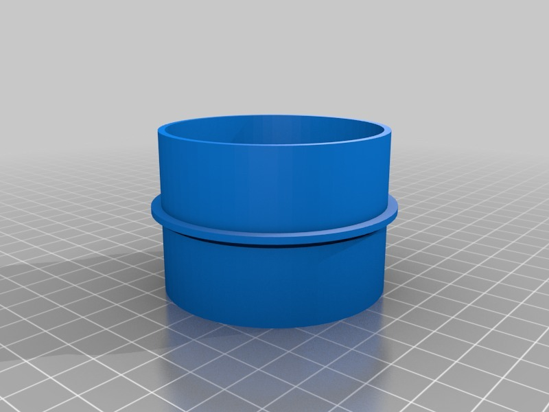 58mm coupleur v1 personnalisé pièces rechange réparation DIY remplacement 3D print model - Mito3D