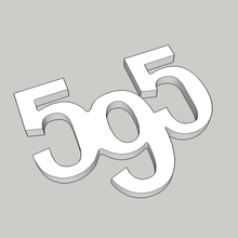 595 abarth logo vari automotive 3d print model - Mito3D
