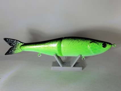 5 1 2 eklemli yüzmek yem süzülmek cezbetmek balık bas misk turna balığı walleye Balık tutma ele almak cazibesi 3d print model - Mito3D