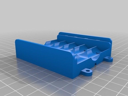 5 Batterie Box aa Zellen angepasst Elektronik 3d print model - Mito3D