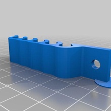 5 câble titulaire soutien outil agrafe guider gestion titulaires boites 3d print model - Mito3D